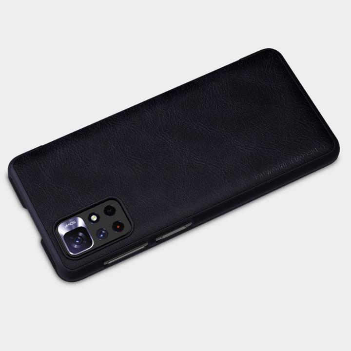 Produktbild Nillkin Qin Case Case für Xiaomi Poco M4 Pro 5G Kamera Protector Holster Pouch Cover Flip Co (Xiaomi Poco M4 Pro 5G)