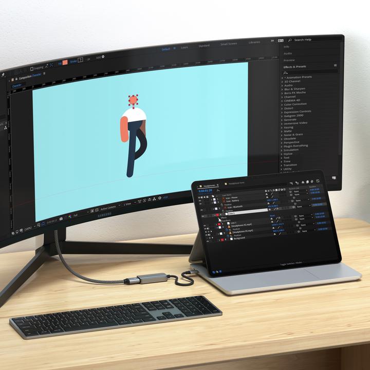Produktbild Satechi USB-C zu HDMI 2.1 8K Adapter (HDMI, 6.38 cm)