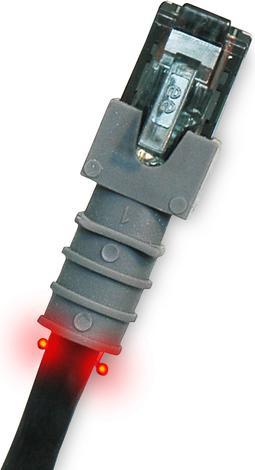 Actual product image PatchSee Cat6 RJ45 Patch cable U/UTP black - 4.9 m (U/UTP, CAT6, 4.90 m)