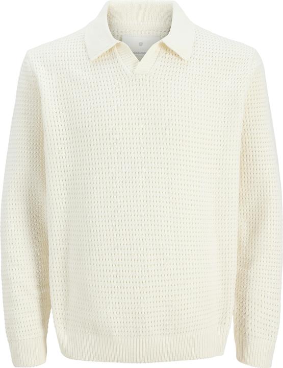 Jack & Jones Jprlogan Knit Split Neck Styd Ss25 (S)