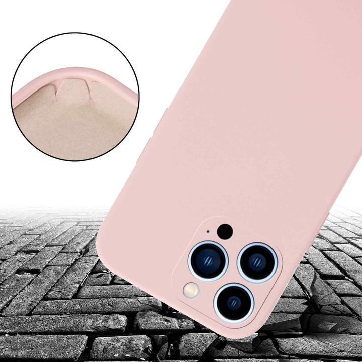 Actual product image Cadorabo TPU Cover Mobile Phone Chain Liquid (Apple iPhone 13 Pro Max)