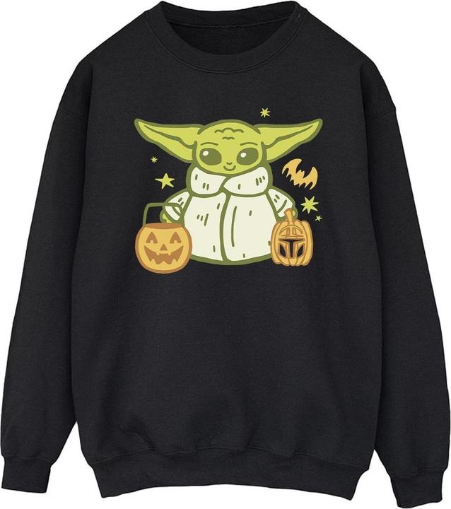 Actual product image Star Wars Mens Trick Or Treat Grogu Sweatshirt (XL)