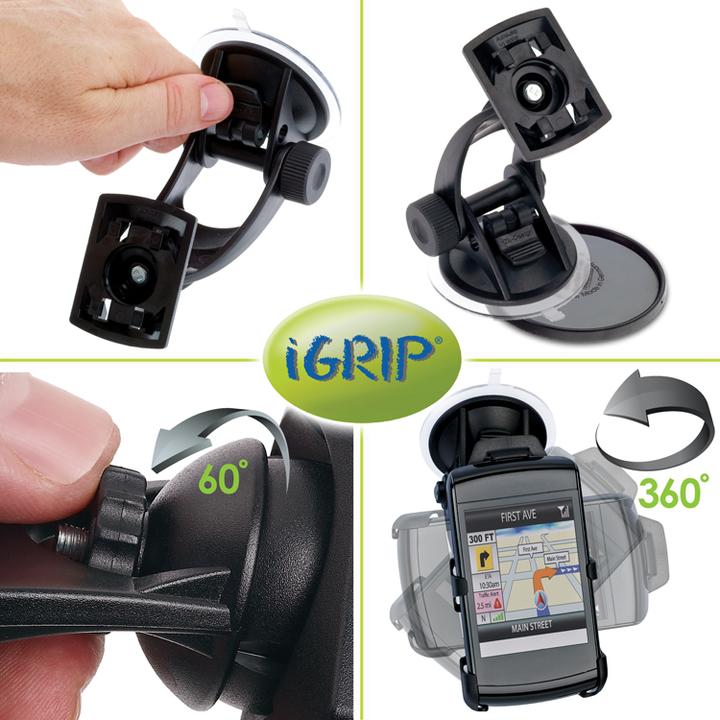 Actual product image Herbert Richter iGrip Holder Traveler Kit iPhone 4