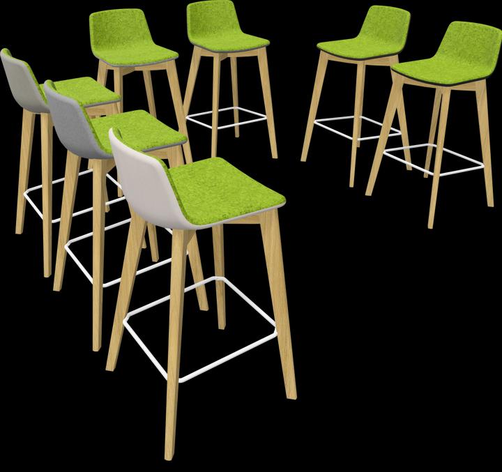 Image du produit Narbutas Tabouret de bar Twist & Sit