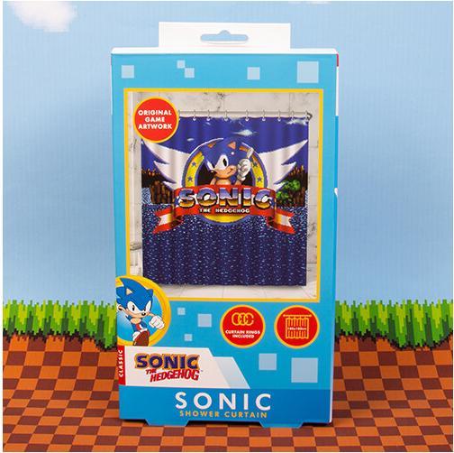 Immagine prodotto Fizz Creations Sonic the Hedgehog Tenda da doccia classica (180 x 180 cm)