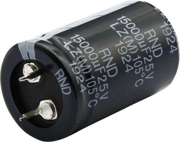 Image du produit RND Components Condensateur électrolytique, enclenchable 22000uF 20% 35V