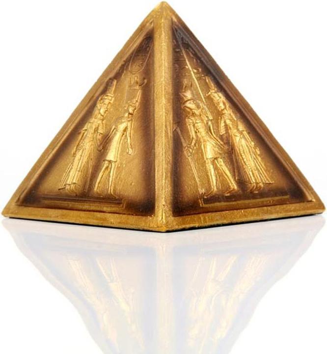 Actual product image Puckator Hieroglyphic Decorated Pyramid (8 x 8 x 8 cm)