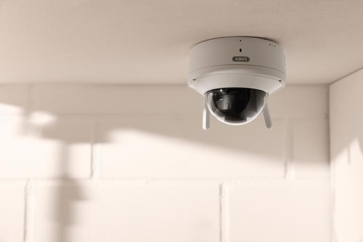 Actual product image Abus 2MPx Wireless Mini Dome Camera (Full HD 1080p) (1920 x 1080 Pixels)