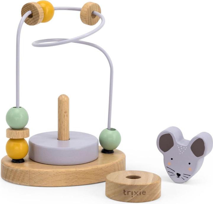 Produktbild Trixie Baby Holz Motorikschleife Maus