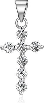 Image du produit Agato Pendentif croix argenté brillant AGH762