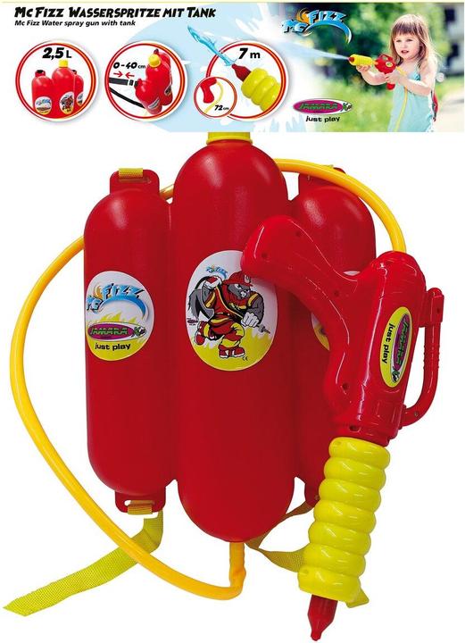 Immagine prodotto Jamara Mc Fizz Wasserspritze mit Tankrucksack