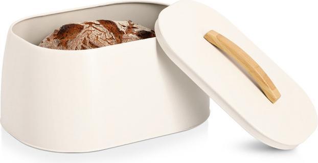 Produktbild Zeller Present Brotkasten Metall Gummibaum 33.5x23.5x18.3 cm