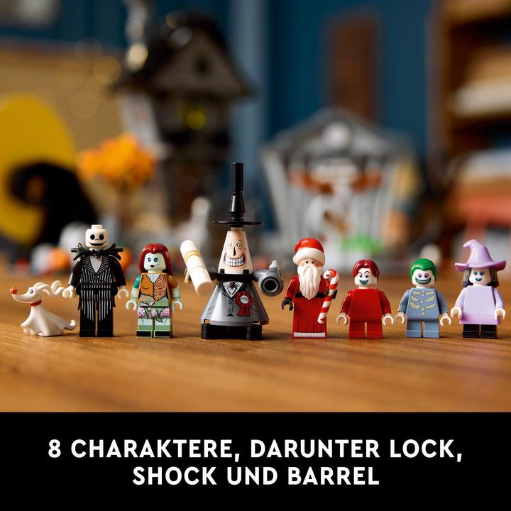 Image du produit LEGO Nightmare Before Christmas (21351, LEGO Ideas, LEGO difficiles à trouver)