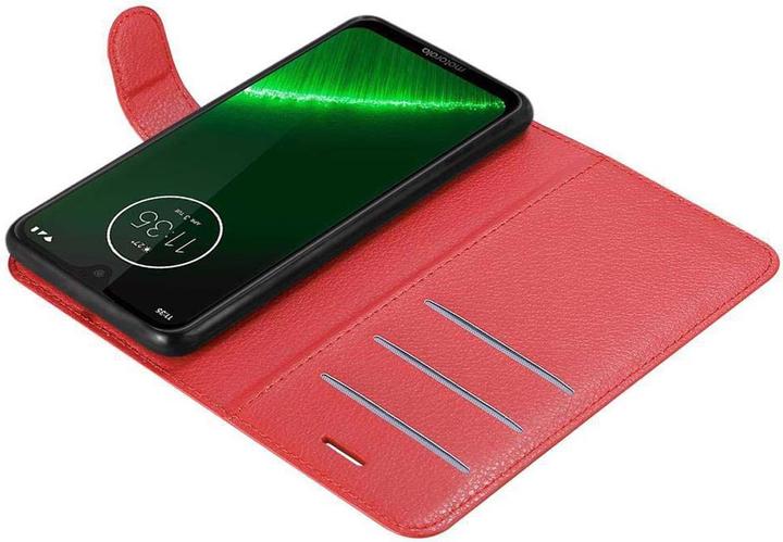 Produktbild Cadorabo Book mit Standfunktion Cover (Motorola Moto G7)