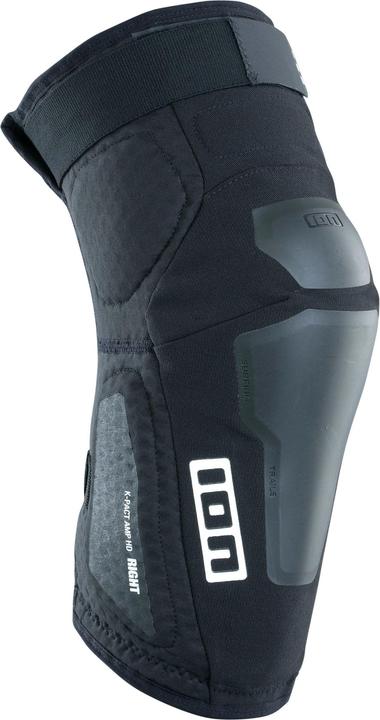 ION Knee Pads K-Pact Amp HD unisex black (M, Knee pad, Pair)
