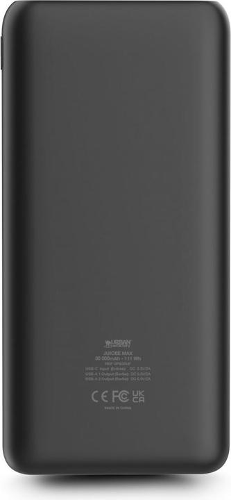 Image du produit Urban Factory USB-C / USB-A POWERBANK 5000MAH (30000 mAh, 111 Wh)