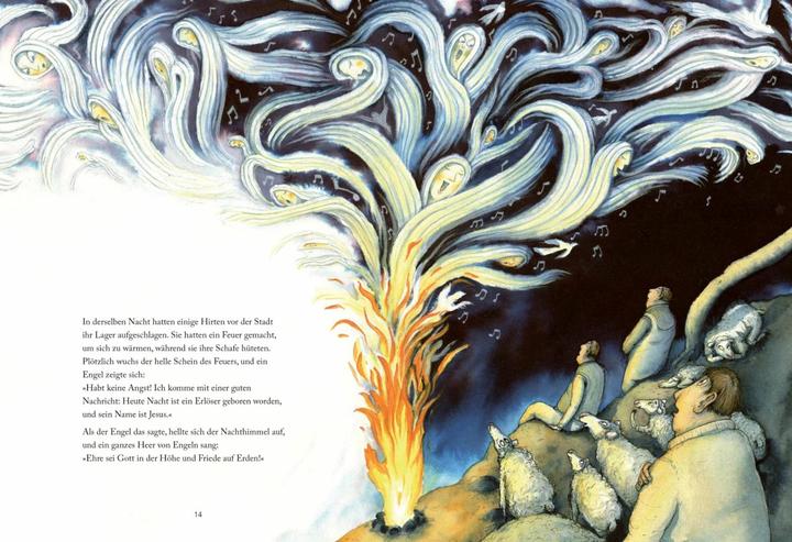 Image du produit Unsere allerbeste Kinderbibel (Allemand, Sören Dalevi, Marcus-Gunnar Pettersson, Hanna Schott, 2022)