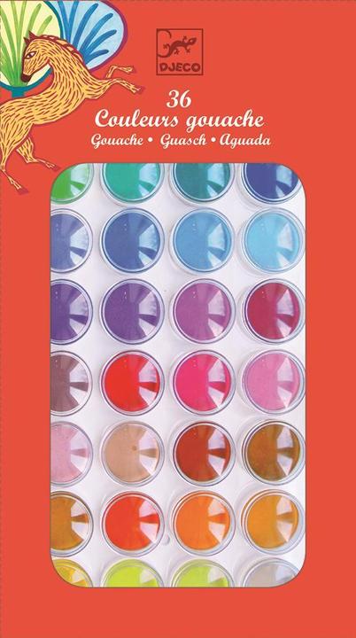 Image du produit Djeco pastille de gouaches (Multicolore)