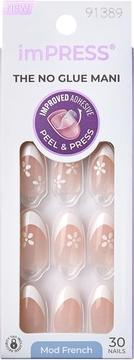 Produktbild KISS Adhesive nails ImPRESS Nails - Fearless 30 pcs