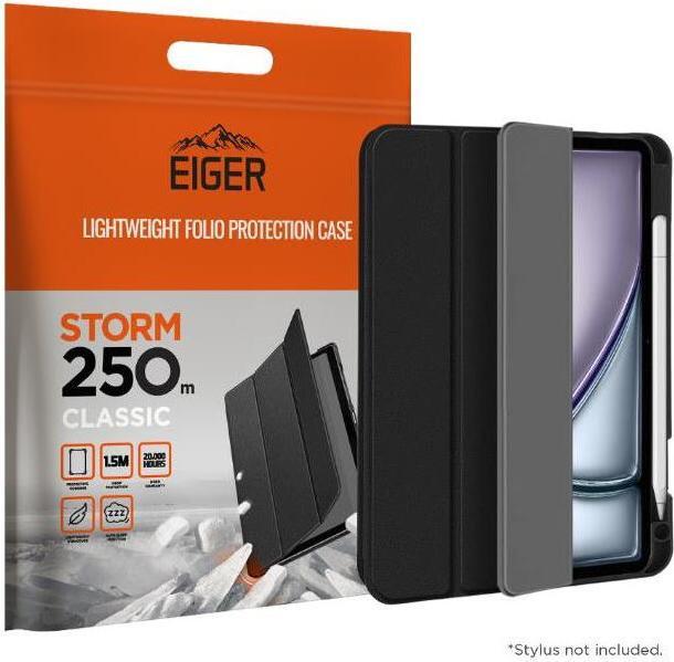Immagine prodotto Eiger Storm 250 Classic Case (iPad Air 13 2025, iPad Pro 12.9 2018 (3. Gen), iPad Pro 12.9 2020 (4. Gen), iPad Pro 12.9 2021 (5a generazione), iPad Pro 12,9 2022 (6a generazione), iPad Air 13 2024 (M2))