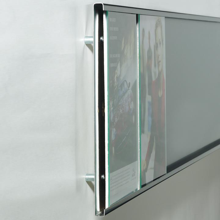 Produktbild Klein & More Q-Up Spiegel für A4 (Wandtafel, 21 x 30 x 1 cm)