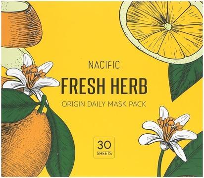Actual product image Nacific Fresh Herb origin Daily Mask Pack