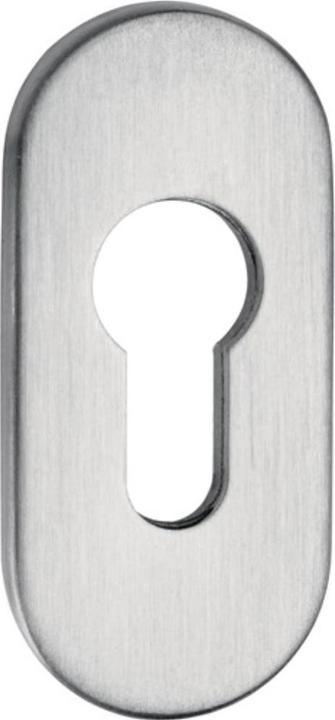 EDI Fire protection clip rosette 0813/6 stainless steel EST oval rosette profile door (Door set)