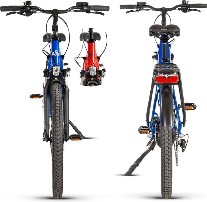 Immagine prodotto Urbanbiker UB200 | Das Vielseitige City-E-Bike Vollgefedert | Bis zu 140Km Reichweite