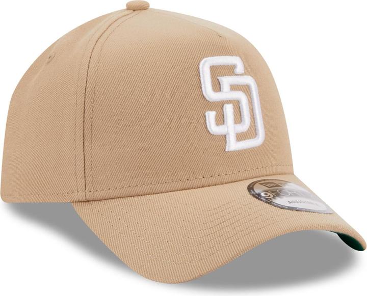 New Era 9Forty A-Frame Cap - San Diego Padres camel (One Size)
