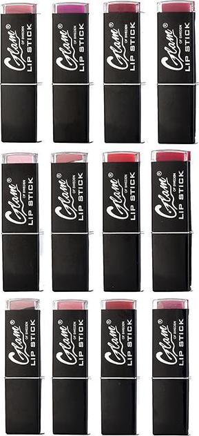 Actual product image Glam Of Sweden Black Lipstick 05-Red Night 3,8g (#05)