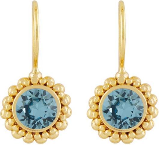 Gold, Aquamarinblau