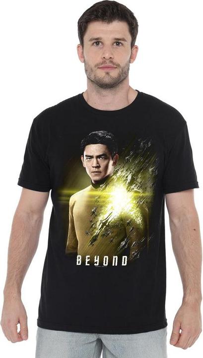 Actual product image Star Trek Beyond Mens Sulu Poster T-Shirt (M)