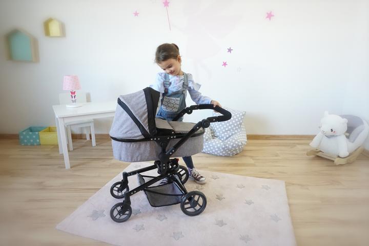 Immagine prodotto Knorrtoys Puppenwagen Boonk - stone black