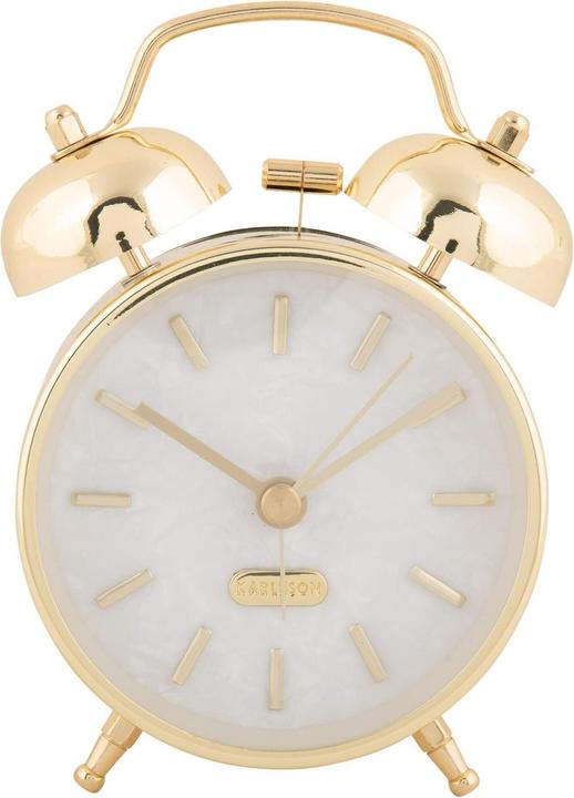 Karlsson Classic alarm clock Pearl Glow Gold