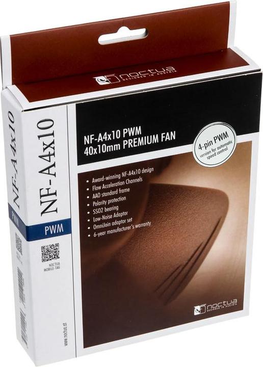 Image du produit Noctua NF-A4x10 PWM (40 mm, 1 x)