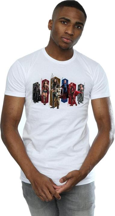 Produktbild Justice League Movie Team Hexagons TShirt (3XL)
