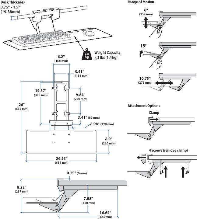 Immagine prodotto Ergotron Neo-Flex (Tavolo)