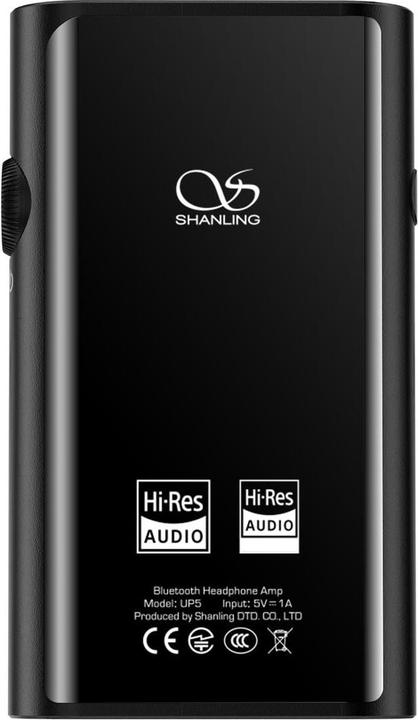 Actual product image Shanling UP5 (Display, Microphones, gain switch, USB-DAC, Bluetooth)