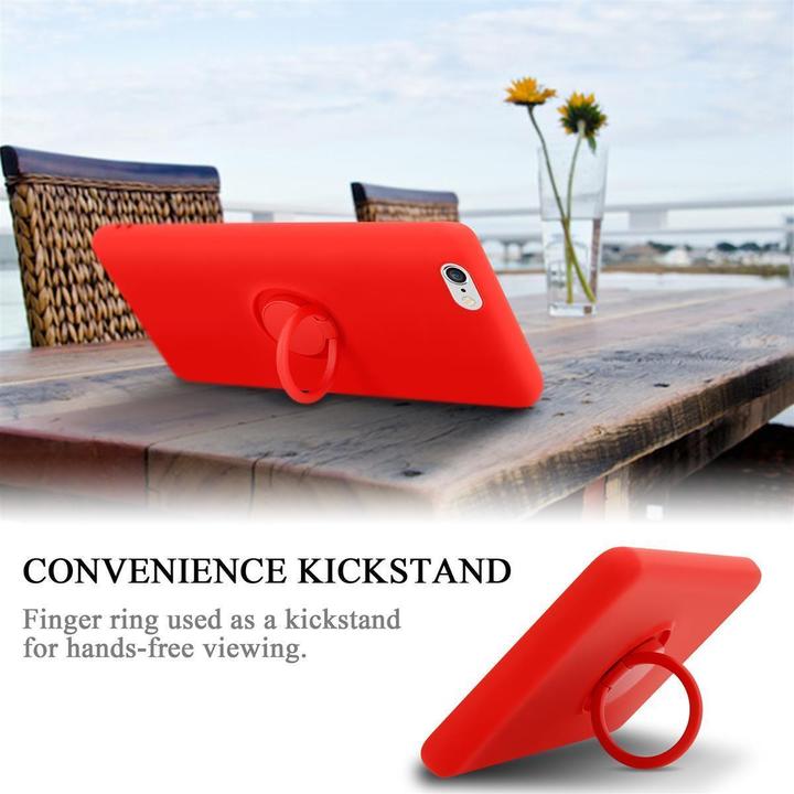 Actual product image Cadorabo TPU Liquid Ring Silicone Case Cover (Apple iPhone 6 Plus)