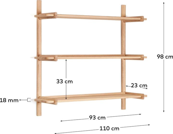 Immagine prodotto Kave Home Sitra (110 x 23 x 98 cm)