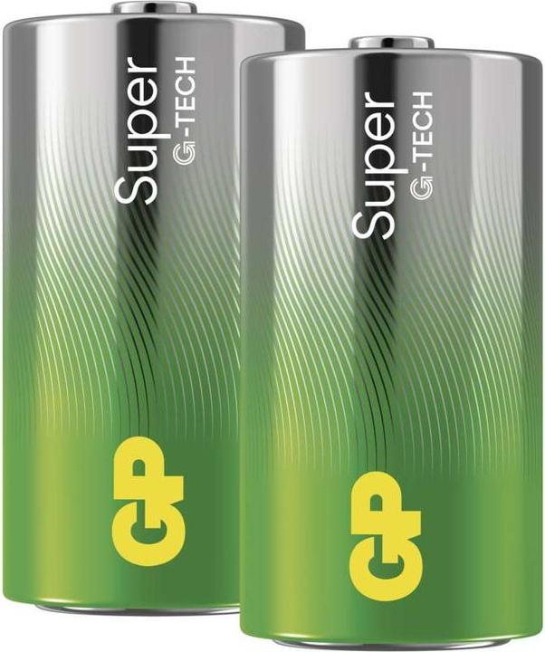 Image du produit GP Batteries Super (2 pcs, C, R14)