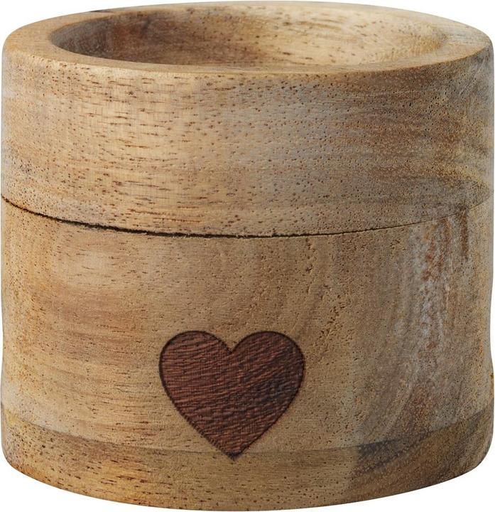 Produktbild Räder Eierbecher Set rund Herz mit Löffel (1 x)