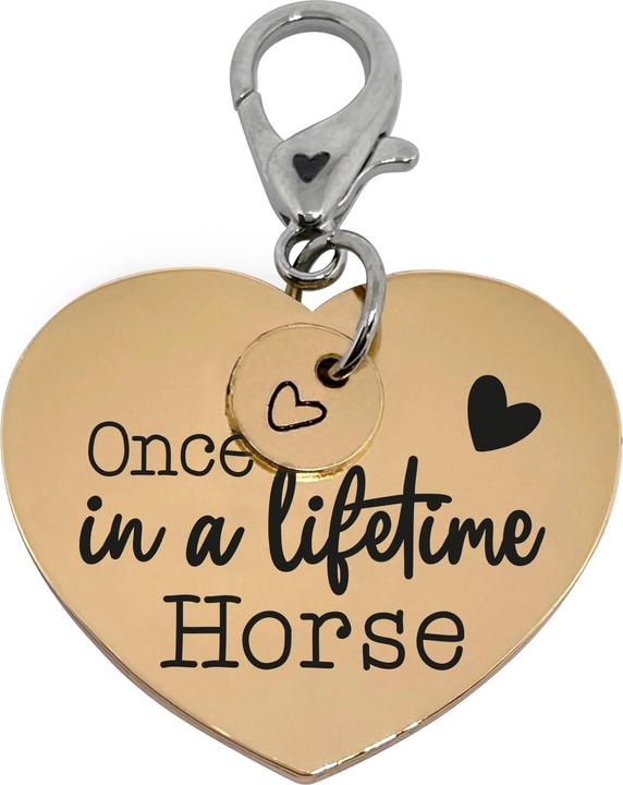 Soulhorse Once in a lifetime Horse Exklusive Pferdemarke mit Karabiner
