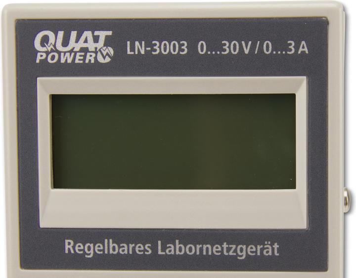 Produktbild QuatPower Netzgerät LN-3003, 0...30V 0...3A, LCD, Grob-/Feinregler