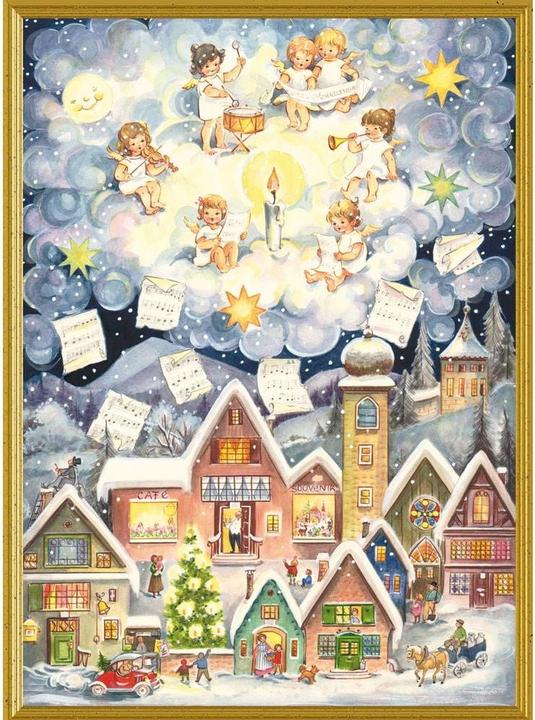 Image du produit Carte de Noël - Concert d'anges (1 pcs)