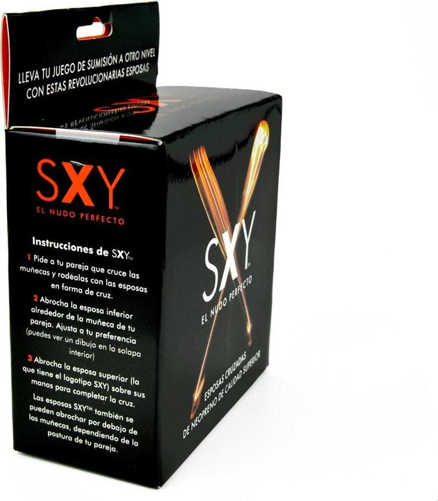 Produktbild Creative Conceptions SXY Manschetten - Deluxe Neopren Kreuzmanschetten - SPANISCH