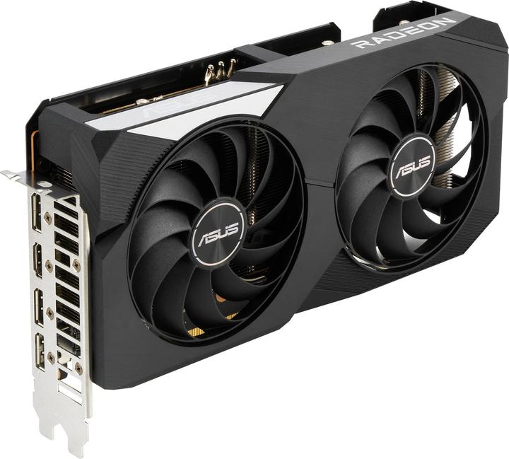 Actual product image ASUS Radeon DUAL RX 6600 XT OC Edition (8 GB)