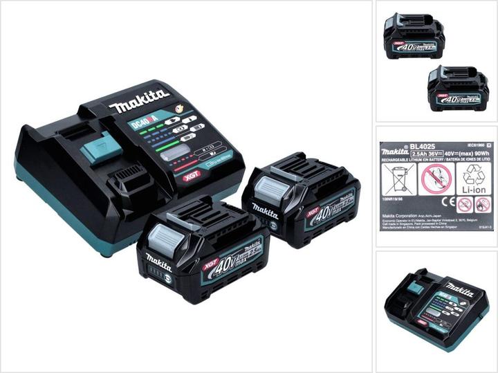 Actual product image Makita Power Source Kit (40 V)