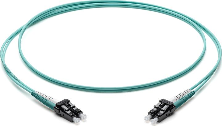 Produktbild Corning Glasfaser Patchkabel 2 x 2.0 mm - Multimode Duplex: LC PC Duplex auf LC PC Duplex, 3m (Türki (CAT8.2, 3 m)