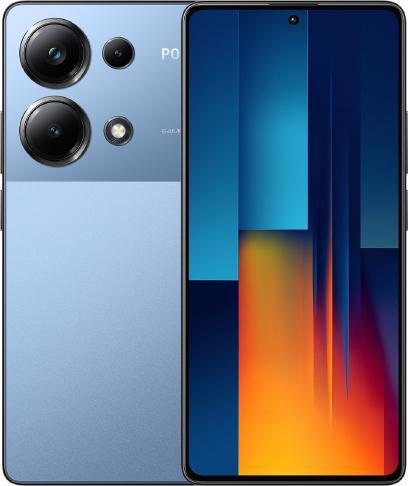 Produktbild Xiaomi Poco M6 Pro (256 GB, Blue, 6.67", Hybrid Dual SIM, 64 Mpx, 4G)